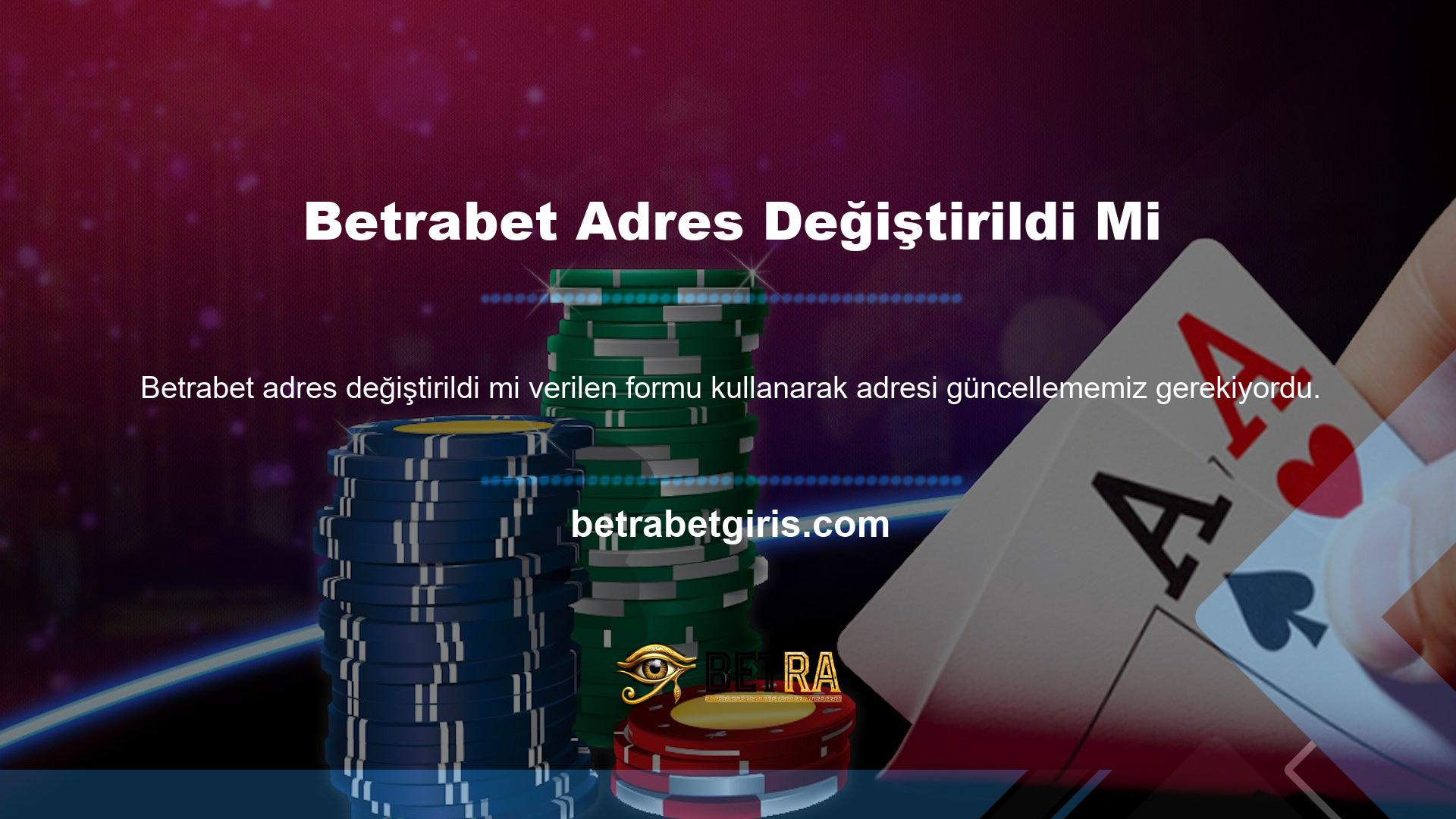 Bugünkü toplantı için gündemde neler var? Betrabet adresine ne oldu? Siteye ulaşmak için sizin için yaptığımız yeni giriş adresini izleyin